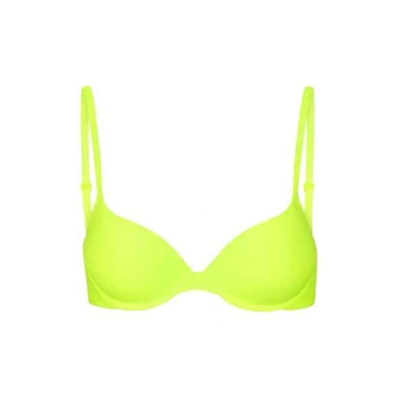 Skims Fits Everybody Push-up Bra Green HighlighterSize 36DD